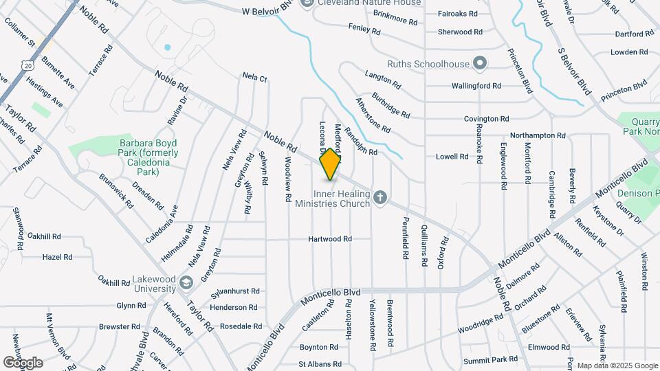 934 Pembrook Rd Map and Location Details