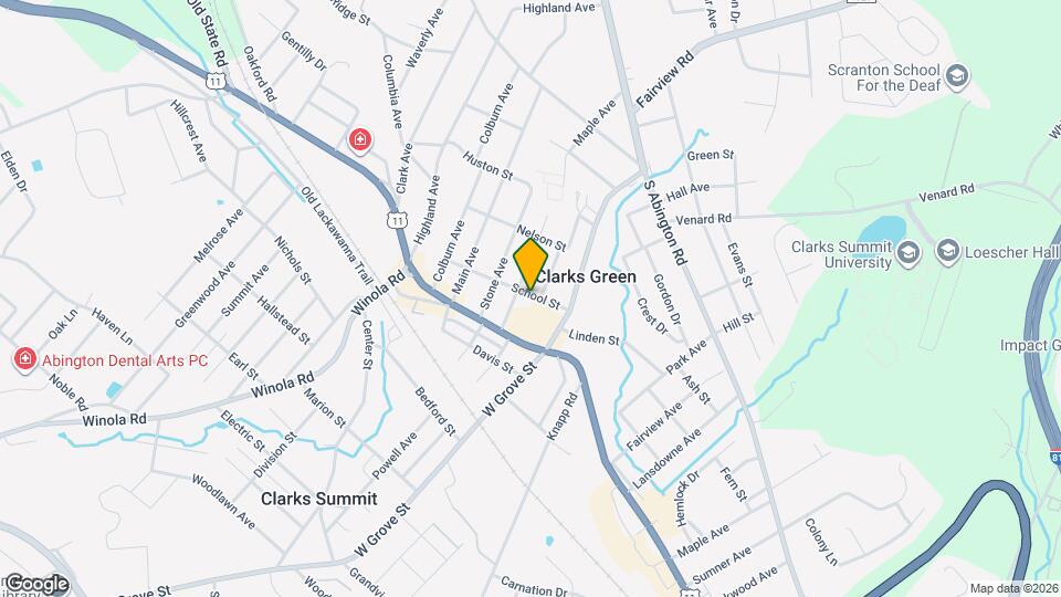 504 School St Map and Location Details