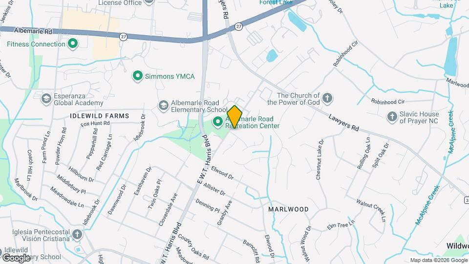 7305 Rosehall Dr Map and Location Details