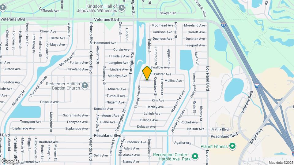 23259 Mulligan Ave Map and Location Details