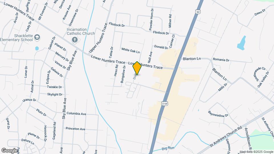 5415 Distler Ln Map and Location Details