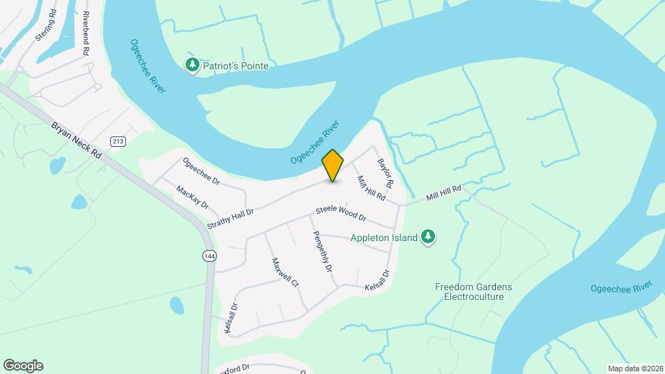 490 Strathy Hall Dr Map and Location Details
