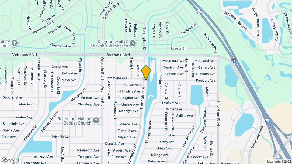 128 Torrington St Map and Location Details