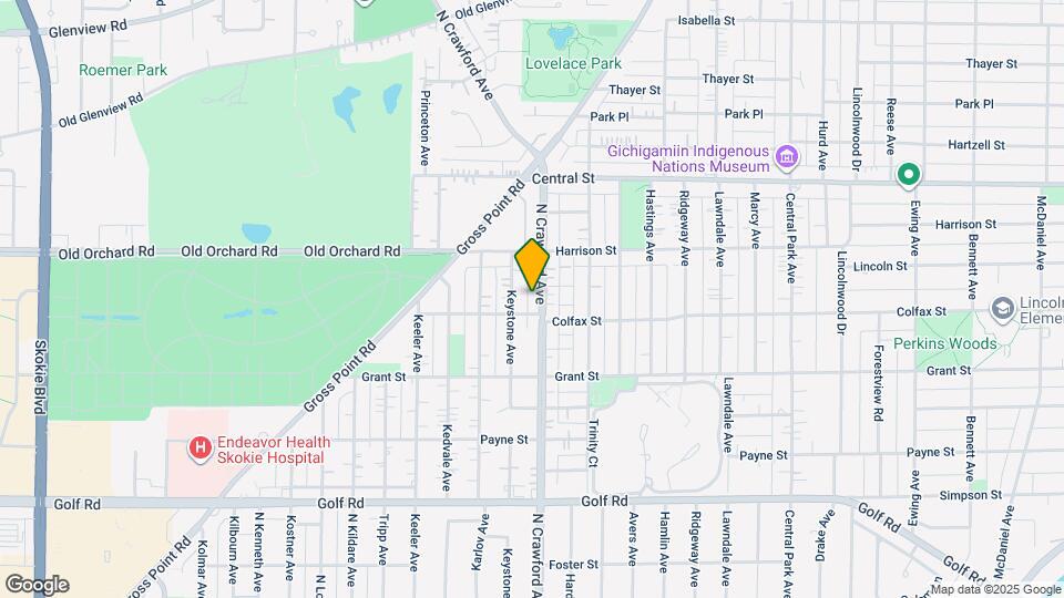 9910 Crawford Ave Map and Location Details