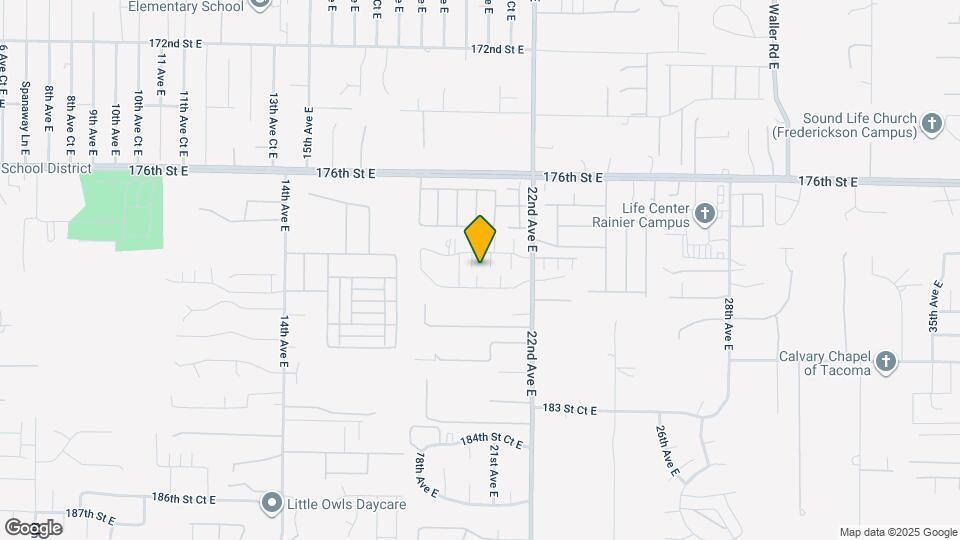 2007 179th St Ct E Map and Location Details