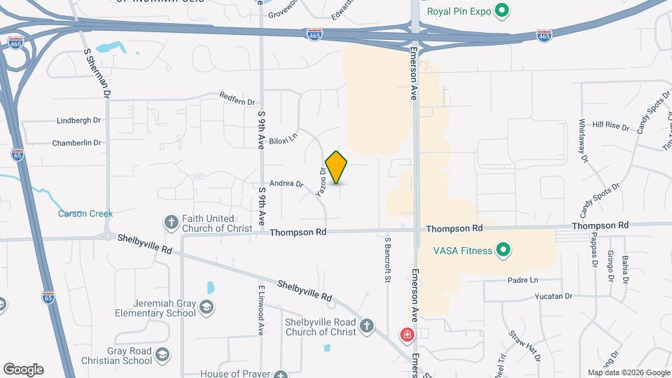 503 Andrea Dr Map and Location Details