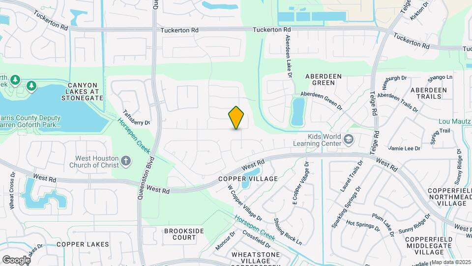 16531 Whitaker Creek Dr Map and Location Details