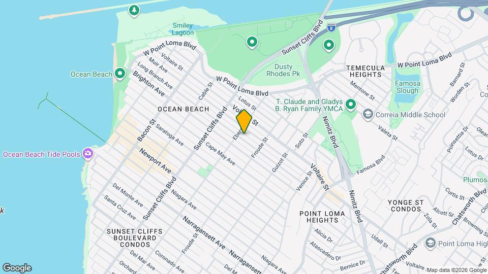 4672 Long Branch Ave Map and Location Details