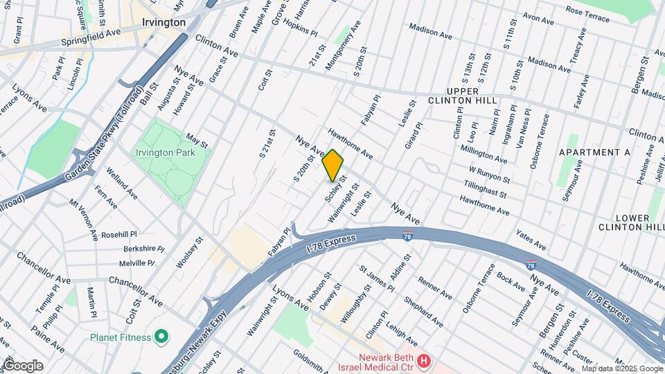 55 Schley St, Unit Apt #1 Map and Location Details
