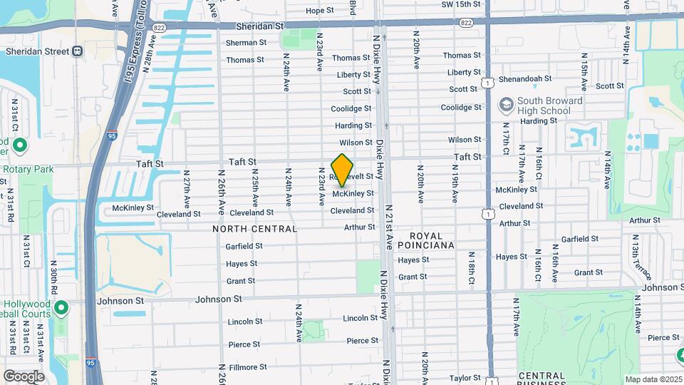 2243 McKinley St Map and Location Details