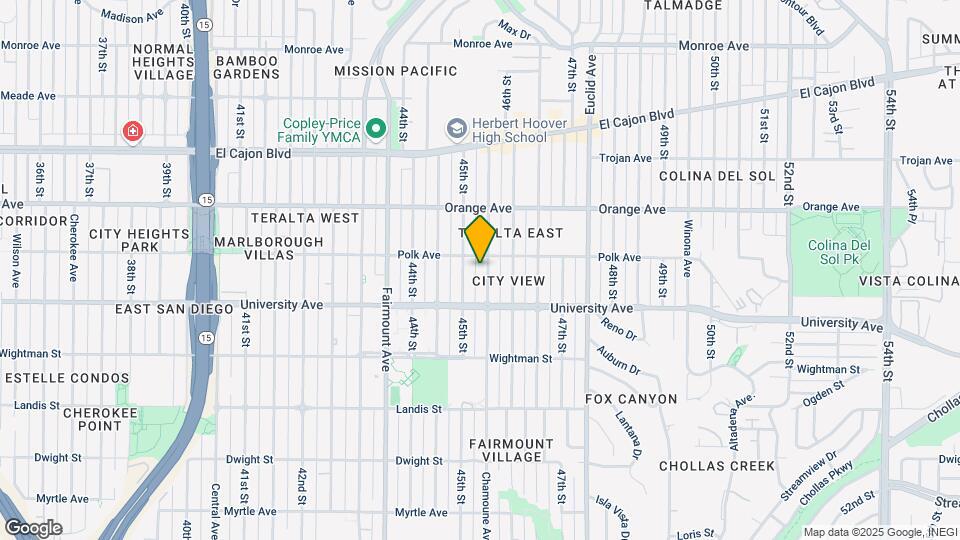 4066 Chamoune Ave Map and Location Details