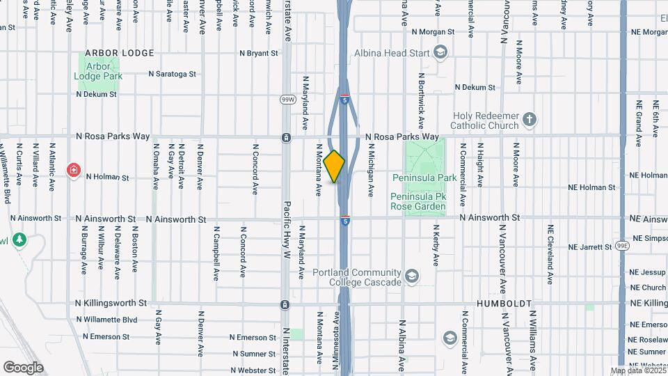 6155 N Minnesota Ave Map and Location Details