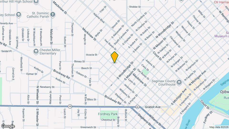 520 S Andre St, Unit 2 Mapa y Detalles de la Ubicación