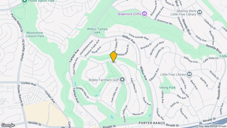 11723 Porter Valley Dr Map and Location Details