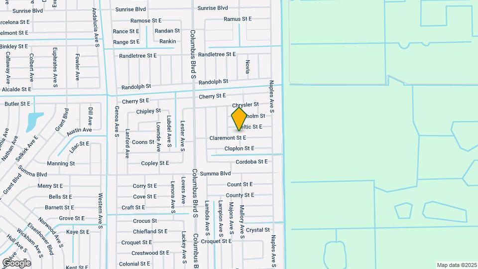 1229 Claremont St E Map and Location Details