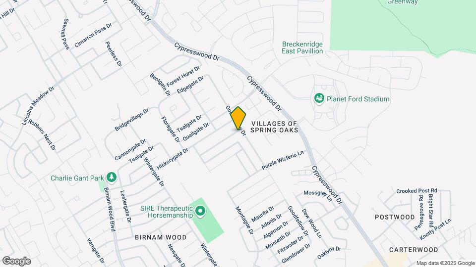 5034 Giant Sequoia Way Map and Location Details