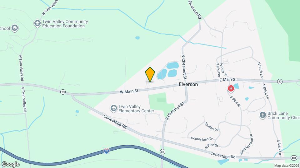 105 N Yeingst Dr Map and Location Details