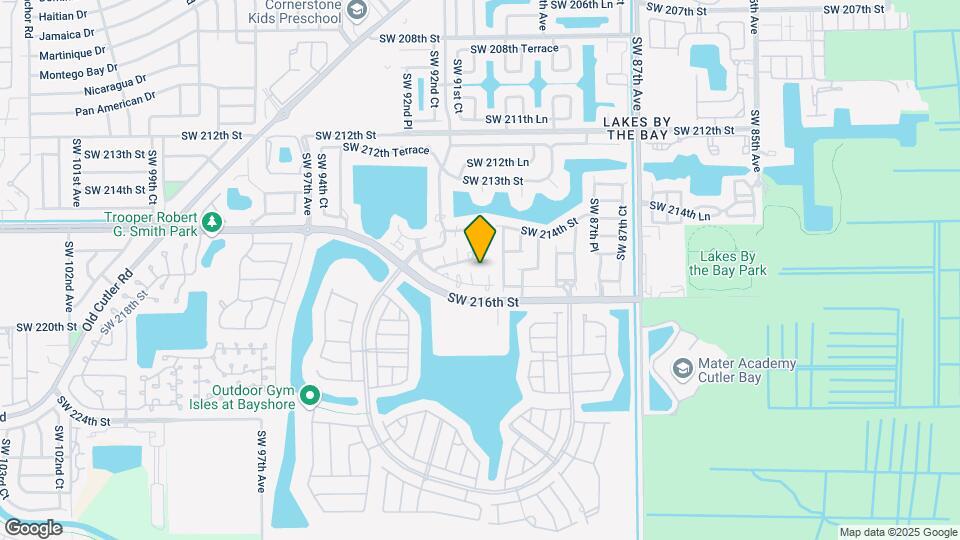21519 SW 90th Ct Map and Location Details