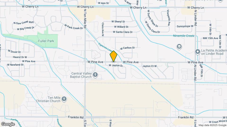 2792 W Jayton Dr Map and Location Details