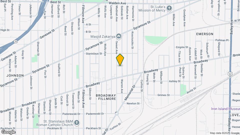 38 Sobieski St Map and Location Details