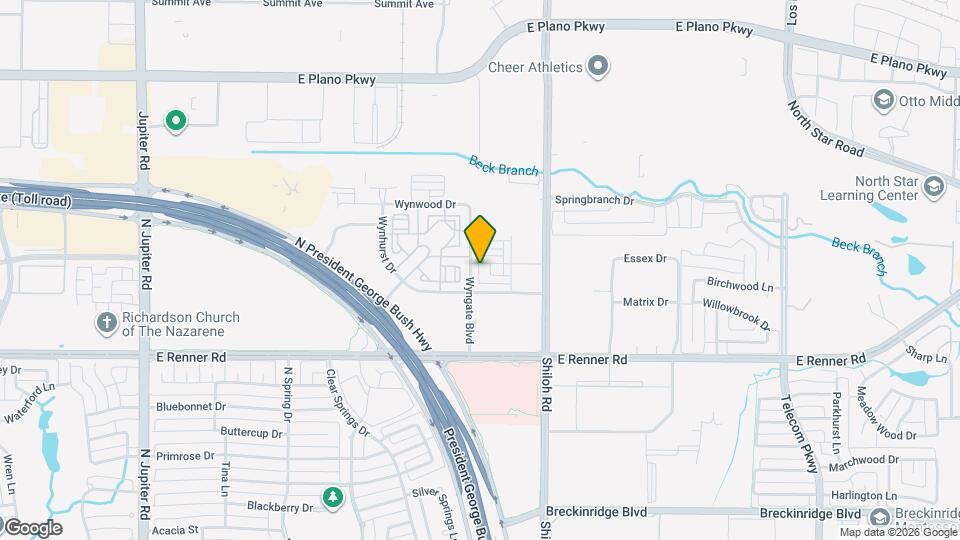 332 Blackthorne Dr Map and Location Details