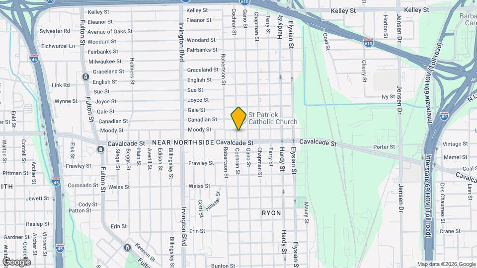4814 Cochran St Map and Location Details