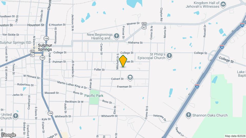 709 Fuller St Map and Location Details