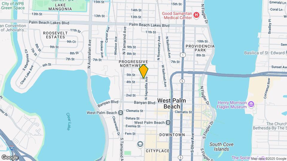 707 4th St Map and Location Details