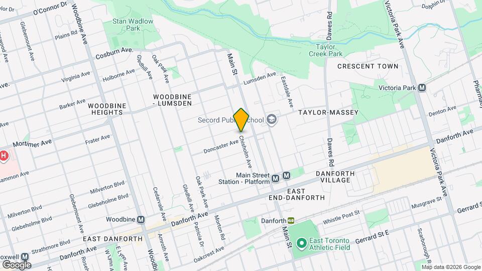 135 Chisholm Ave Map and Location Details