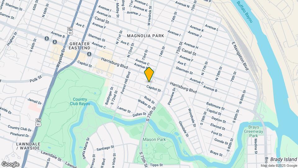 204 S 74th 1/2 St Map and Location Details