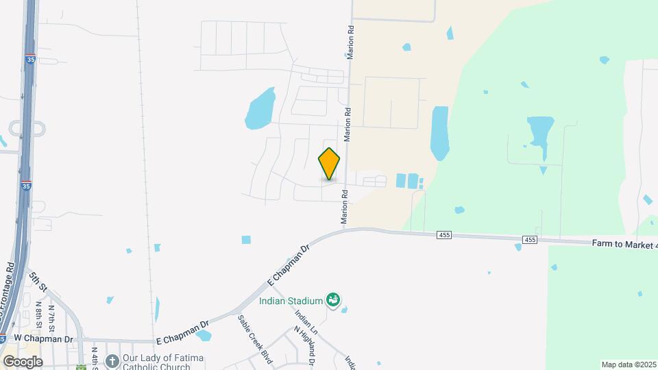 5007 Sanger Cir Dr Map and Location Details