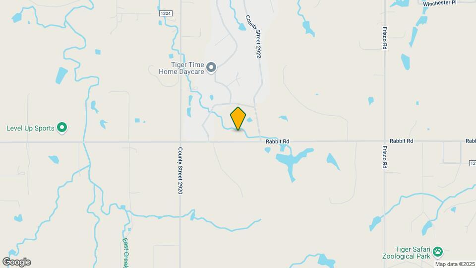1832 County Road 1210 Map and Location Details