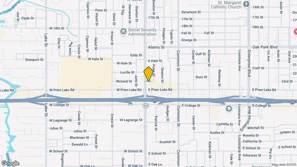 3221 Ryan St Map and Location Details