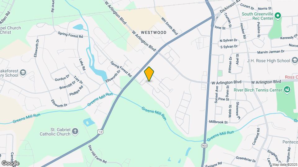 1150 Cross Creek Cir Map and Location Details