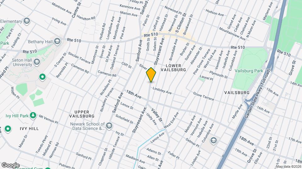 152 Stuyvesant Ave Mapa y Detalles de la Ubicación
