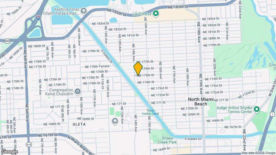 1430 NE 175th St Map and Location Details