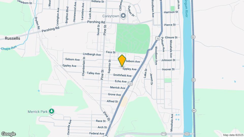 518 1/2 Eppley Ave Map and Location Details