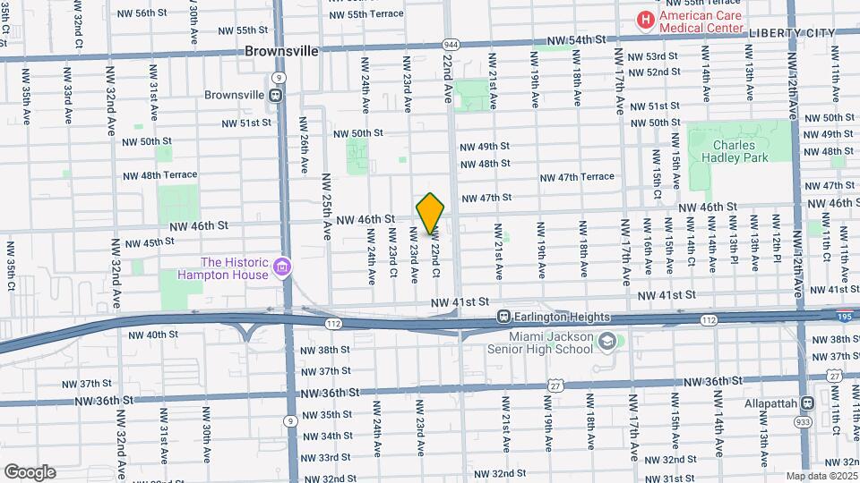 4436 NW 22nd Ct Map and Location Details