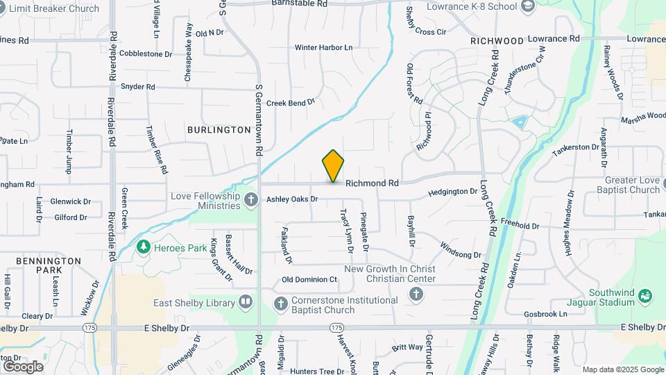 7363 Richmond Rd Map and Location Details