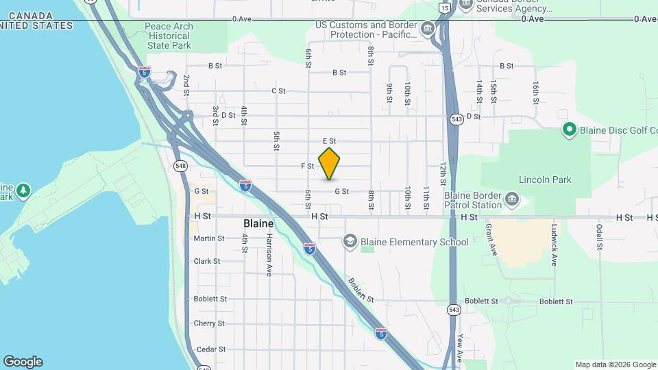 654 G St Map and Location Details