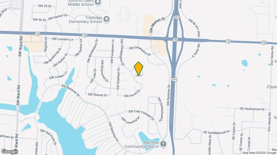 245 SW Chartwell Pl Mapa y Detalles de la Ubicación
