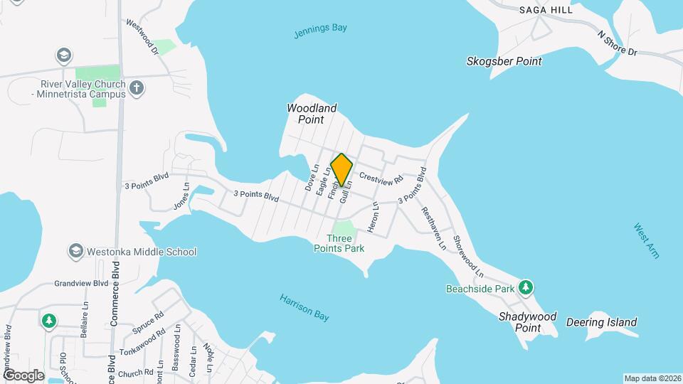 1649 Gull Ln Map and Location Details