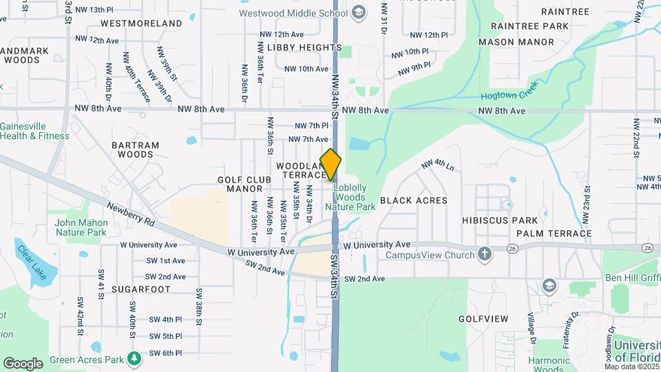 506 NW 34th St Map and Location Details