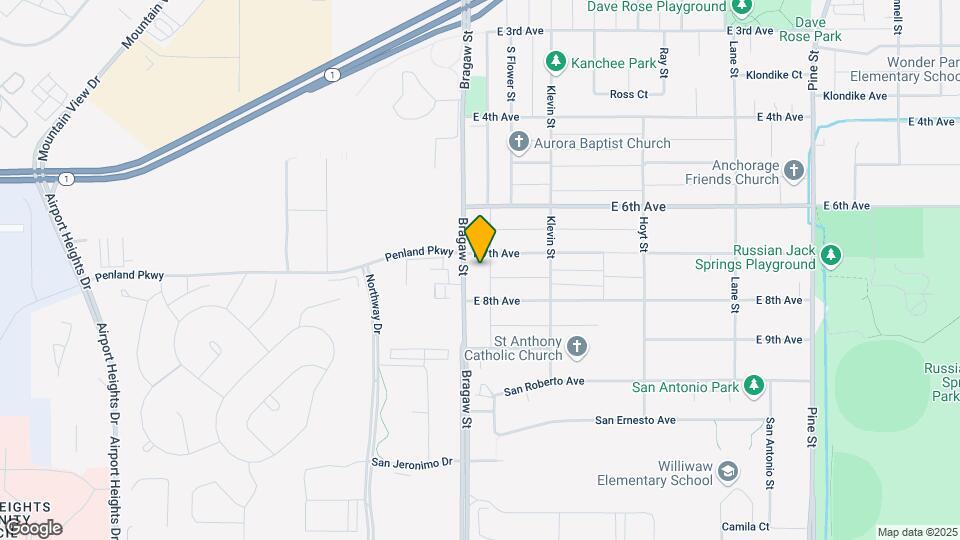 711 and 719 Bragaw St Mapa y Detalles de la Ubicación
