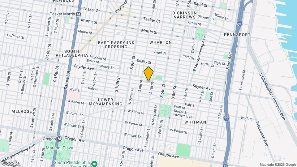 710 Cantrell St Map and Location Details