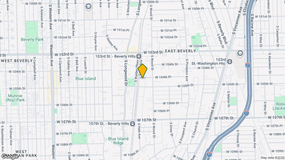 10443 S Hale Ave Map and Location Details