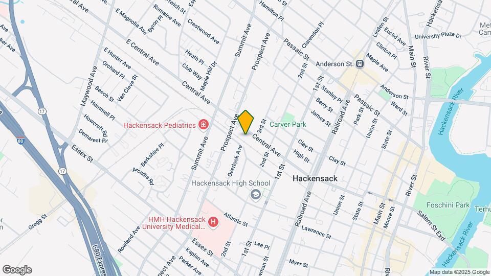 214 Prospect Ave, Unit 3A Map and Location Details