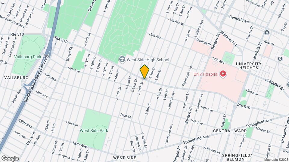 358-360 S Orange Ave Map and Location Details