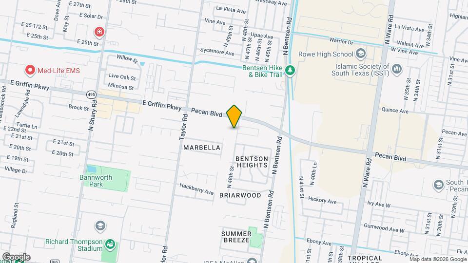 1317 N 48th St Map and Location Details