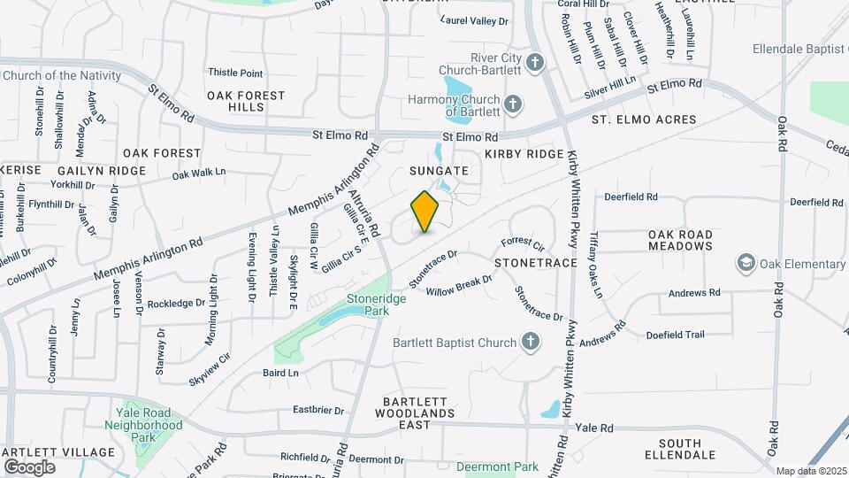 6597 Sungate Dr S Mapa y Detalles de la Ubicación